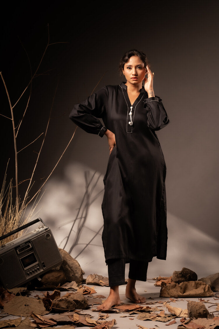 'TARANG' Cotton Silk Kurta Set