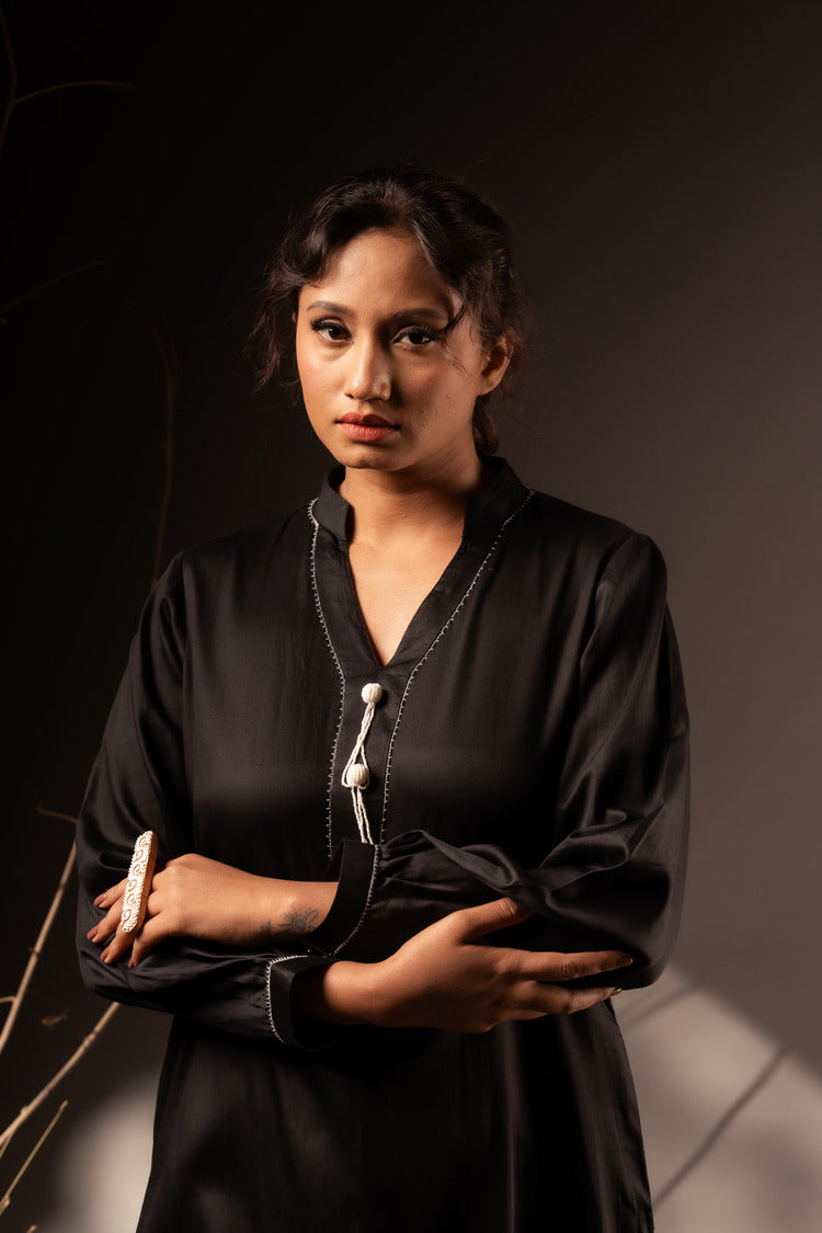 'TARANG' Cotton Silk Kurta Set