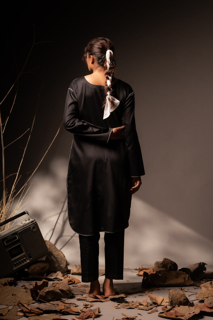 'MANINI' Cotton Silk Kurta Set