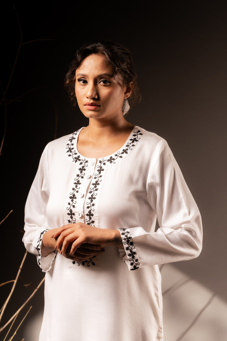 'SARWANGI' Cotton Silk Kurta Set
