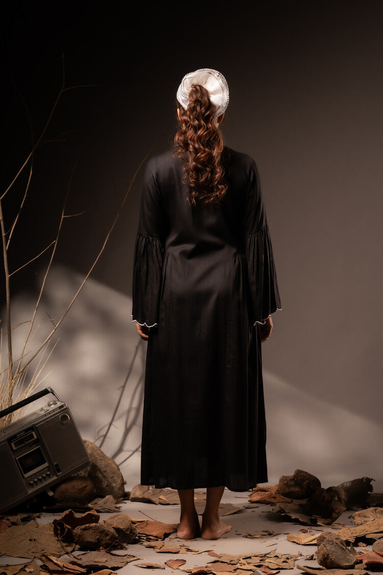 'MANDANA' Cotton Silk Dress