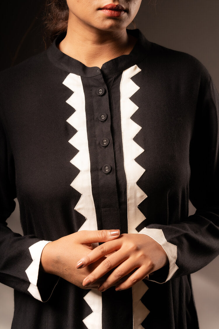 Studio Sample - 'SANKHYA' Cotton Silk Dress