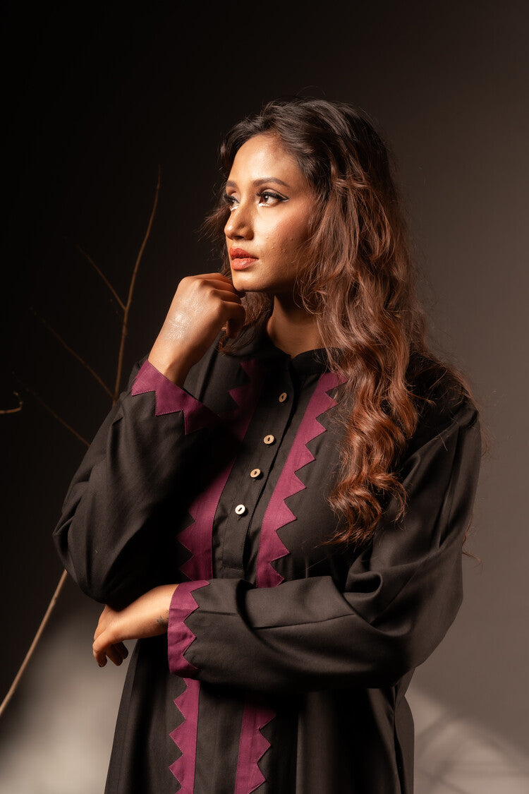 'SANKHYA' Cotton Silk Dress