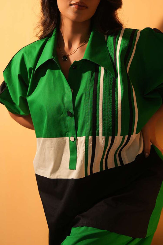 'BAAZIGAR' Poplin Cotton Co-ord Set