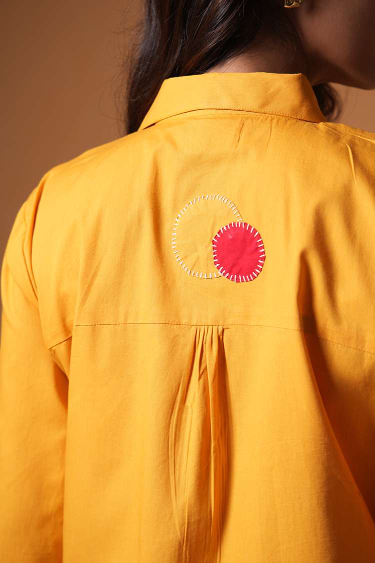 'CIRCUIT' Oversized Cotton Shirt Dress