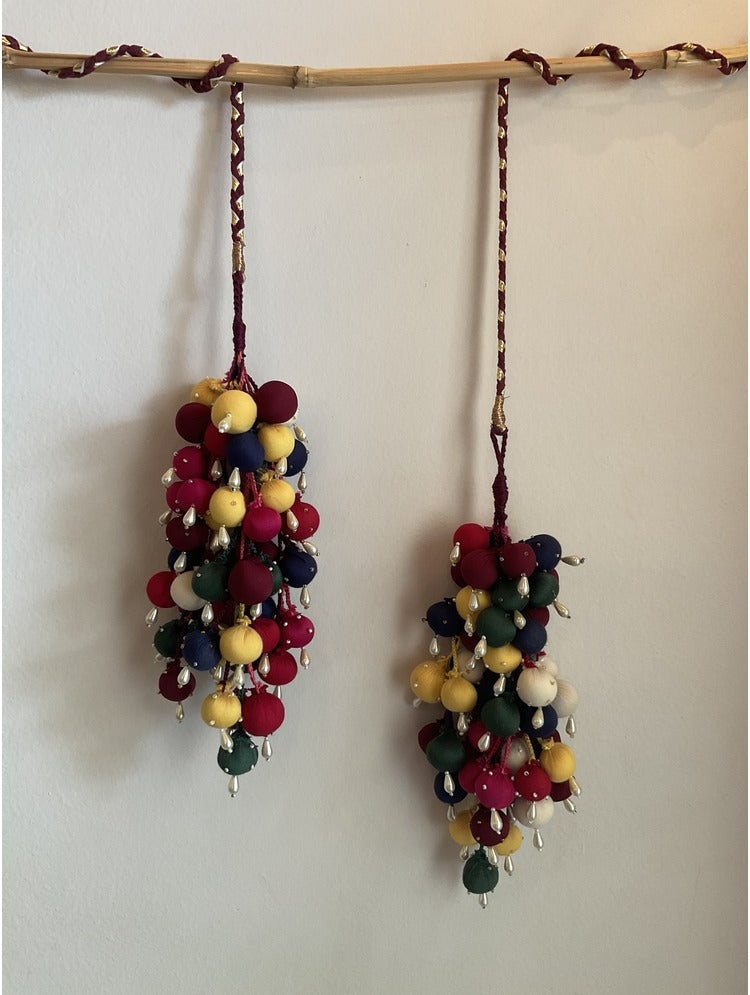 'MADIRA' Multicolor Hand Crafted Tassels