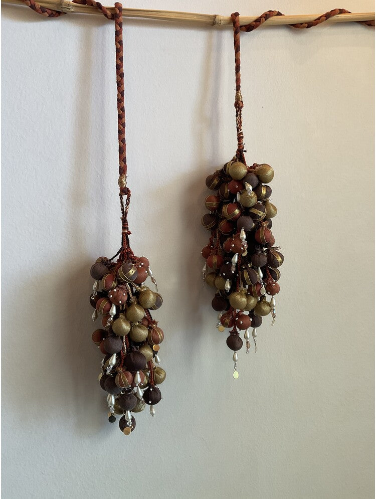 'MEHRAAB' Multicolor Hand Crafted Tassels
