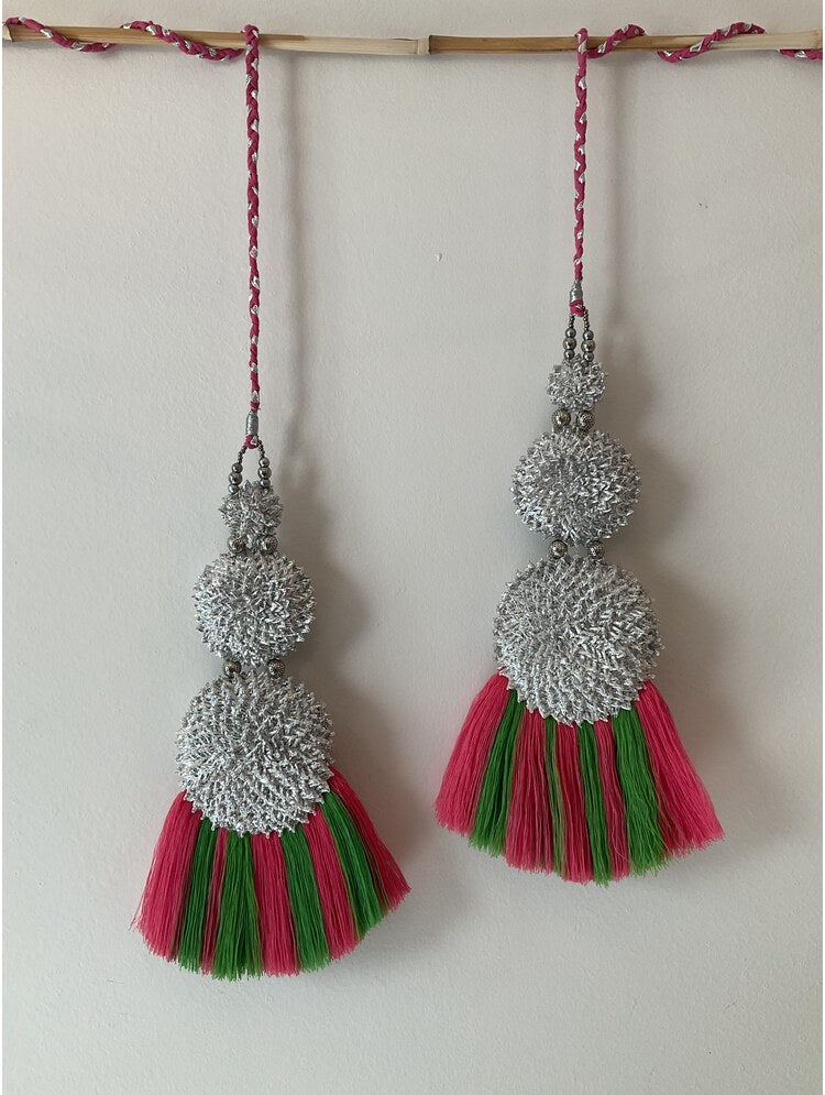 'CHATAK' Multicolor Hand Crafted Tassels