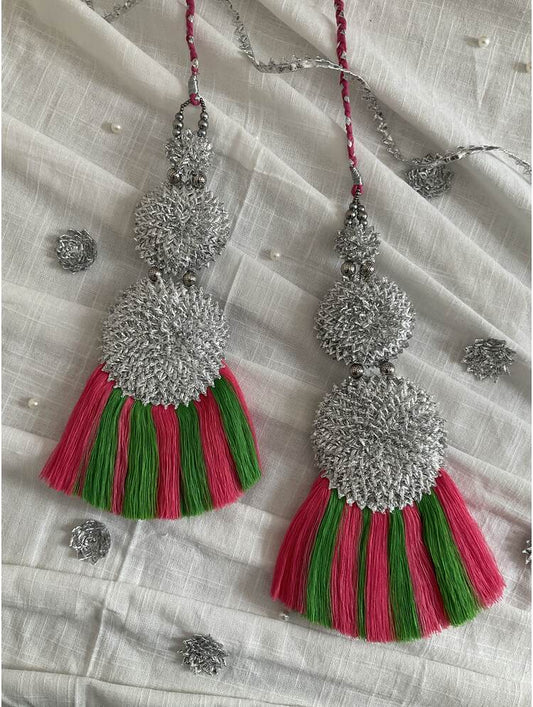 'CHATAK' Multicolor Hand Crafted Tassels