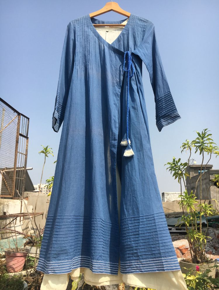 Studio Sample - 'WRAP ME IN' Mulmul Cotton Dress