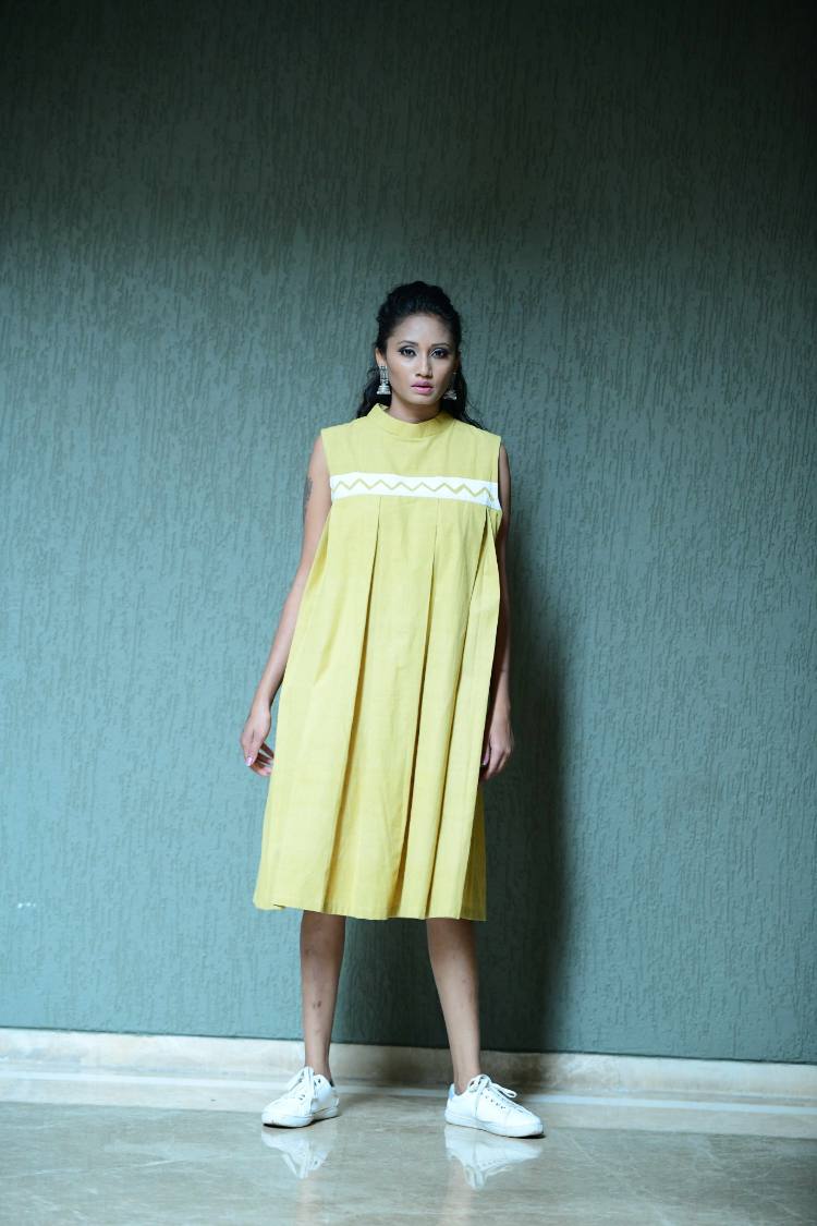 'PLAYBOY' Handspun Organic Cotton Dress