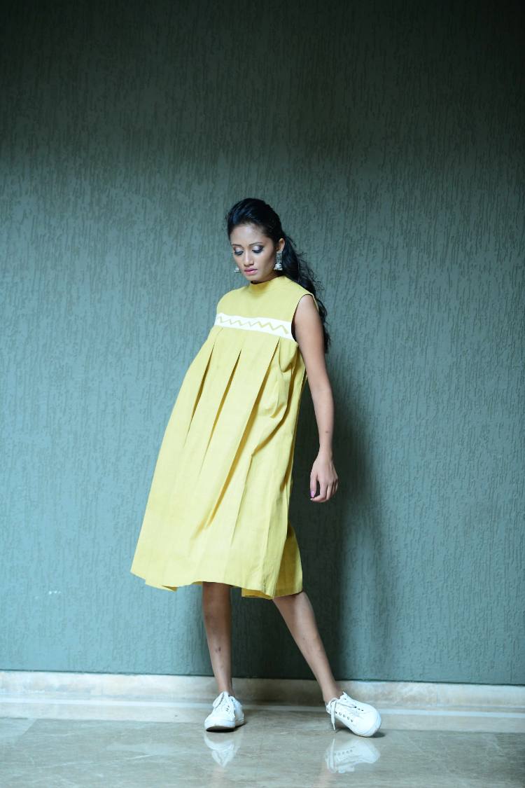 'PLAYBOY' Handspun Organic Cotton Dress