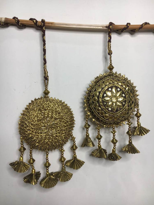 'BHOOMIKA' Brown Hand Crafted Tassels