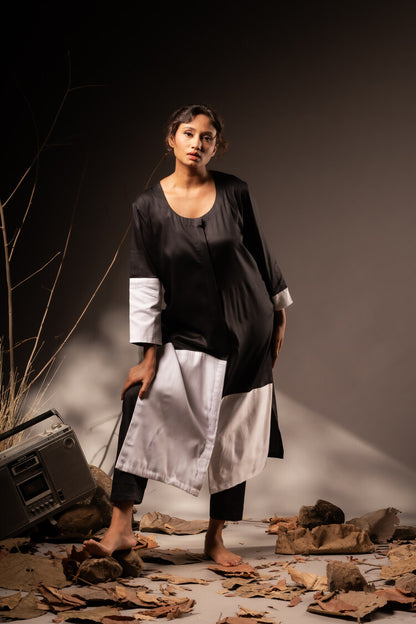 'ANANDI' Cotton Silk Kurta Set