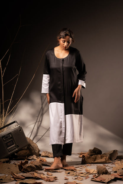 'ANANDI' Cotton Silk Kurta Set