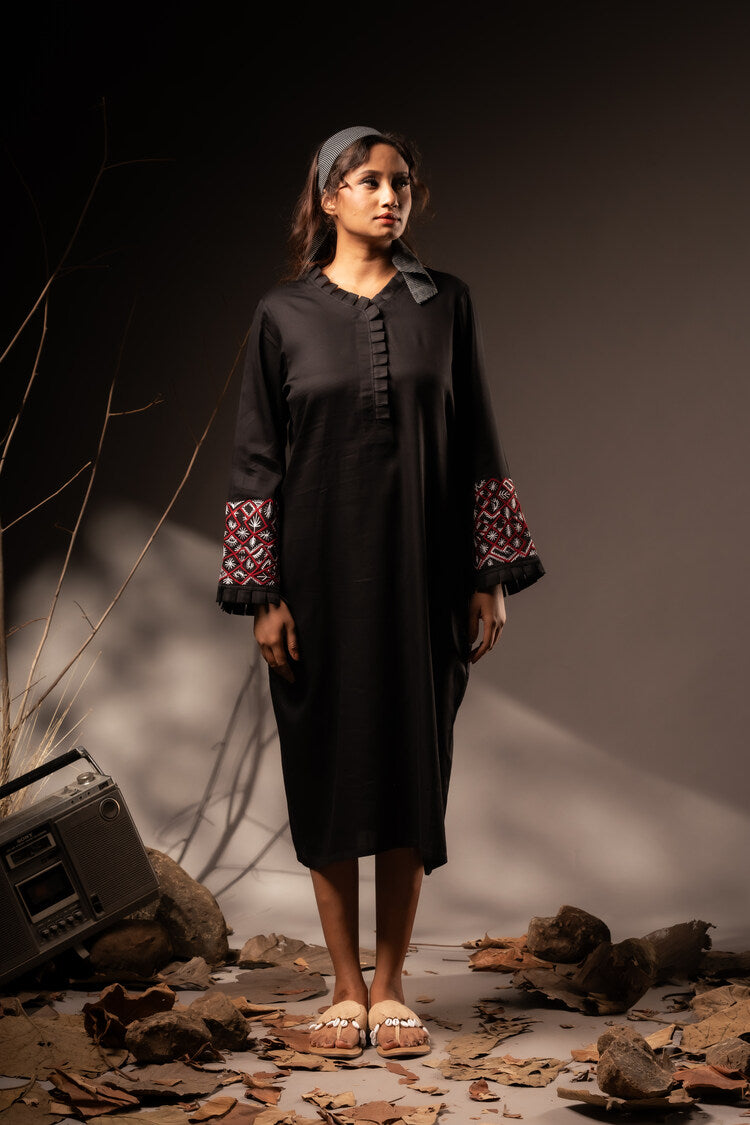 'KANCHAN' Cotton Silk Dress