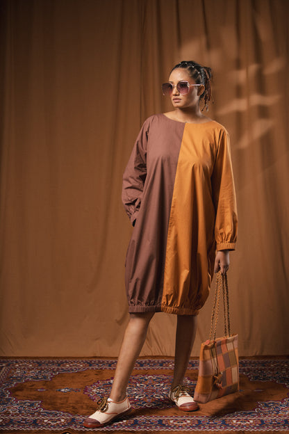 'KHO KHO' Cotton Shirt Dress