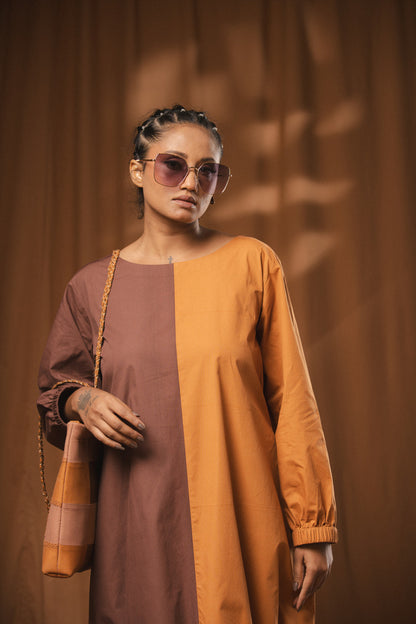 'KHO KHO' Cotton Shirt Dress