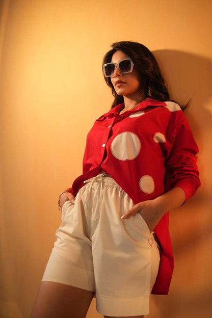 'BOBBY BRAGANZA' Poplin Cotton Co-ord Set