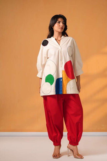 'RANG TARANG' Poplin Cotton Co-ord Set