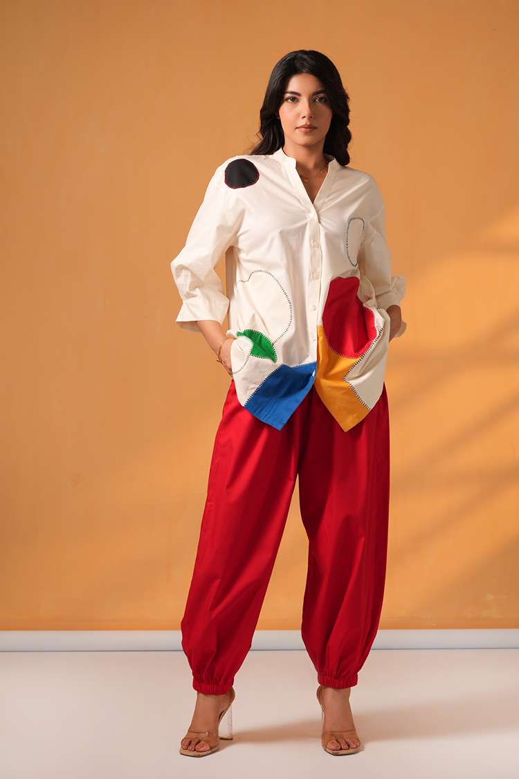 'RANG TARANG' Poplin Cotton Co-ord Set