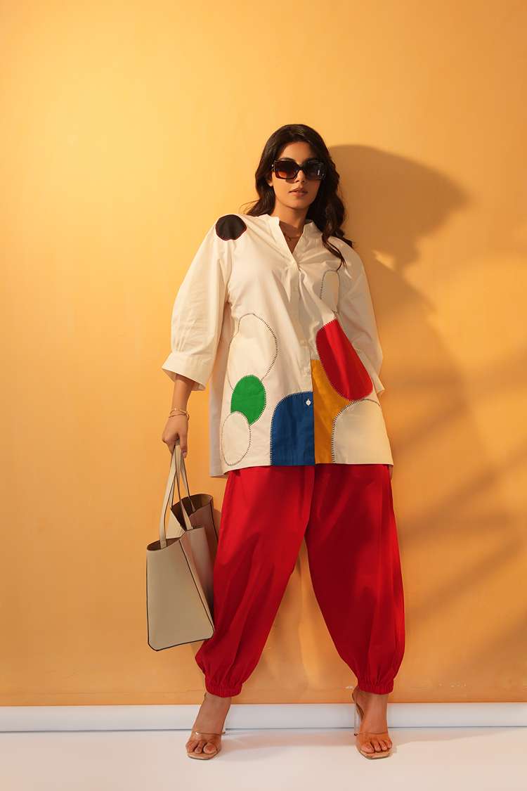 'RANG TARANG' Poplin Cotton Co-ord Set