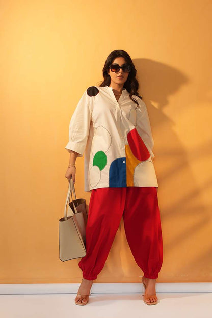 'RANG TARANG' Poplin Cotton Co-ord Set