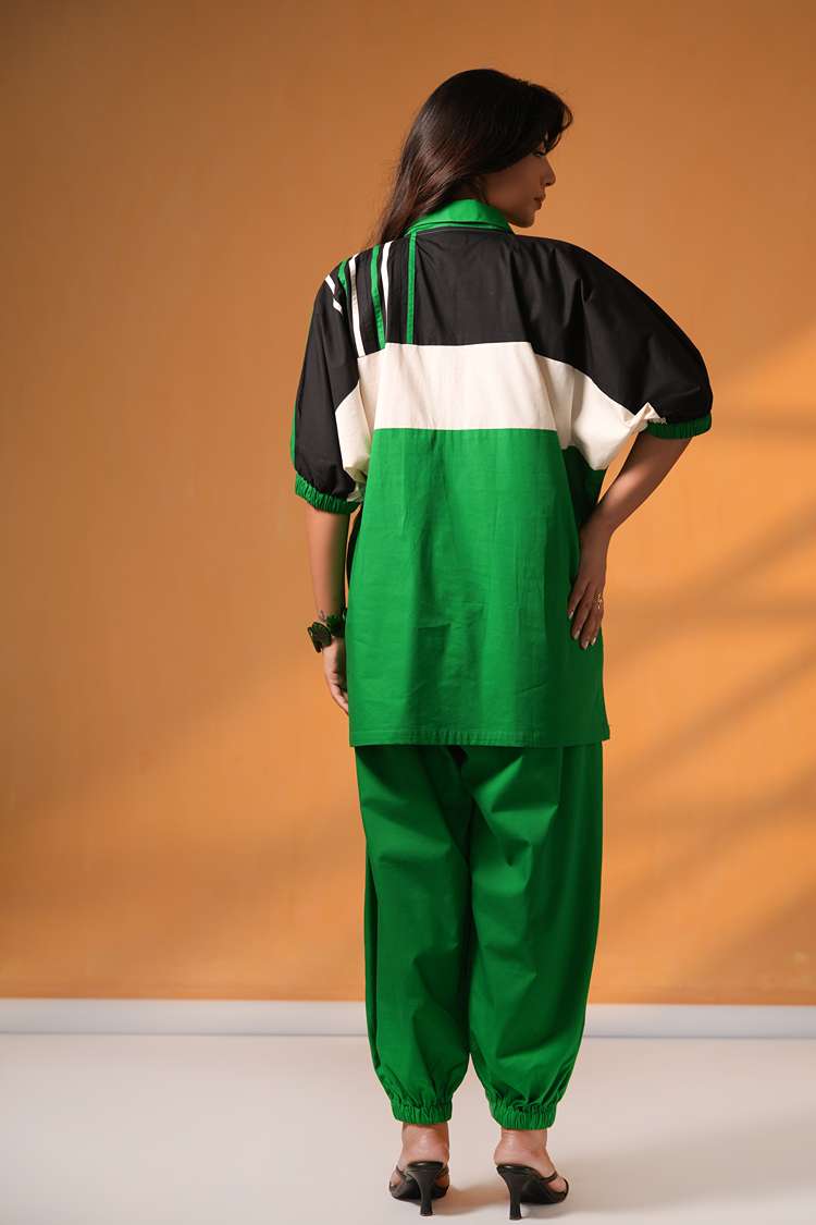 'BAAZIGAR' Poplin Cotton Co-ord Set