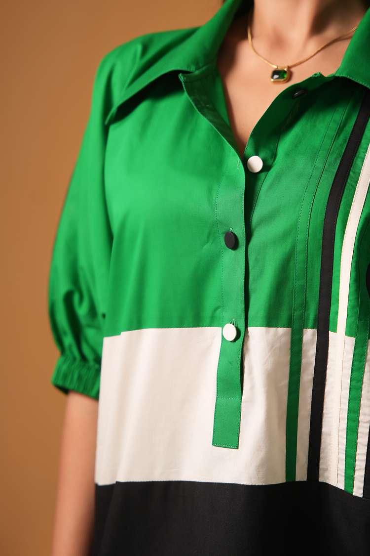 'BAAZIGAR' Poplin Cotton Co-ord Set