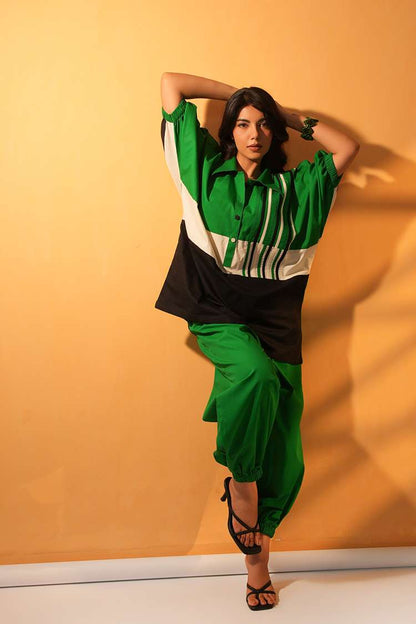 'BAAZIGAR' Poplin Cotton Co-ord Set