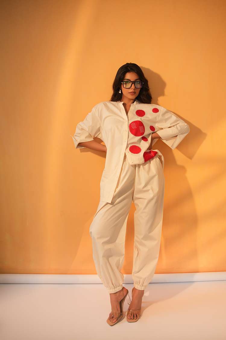 'MOHRA' Poplin Cotton Co-ord Set