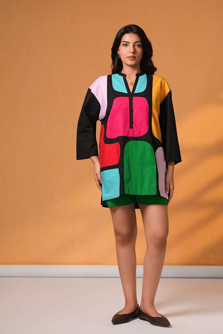 'RANGMANCH' Poplin Cotton Co-ord Set