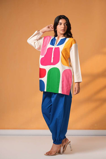 'CHITKABRA' Poplin Cotton Co-ord Set