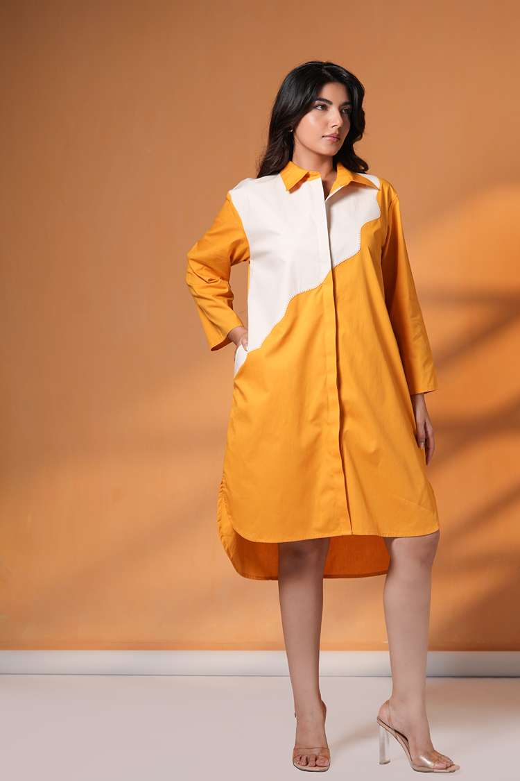 'CIRCUIT' Oversized Cotton Shirt Dress