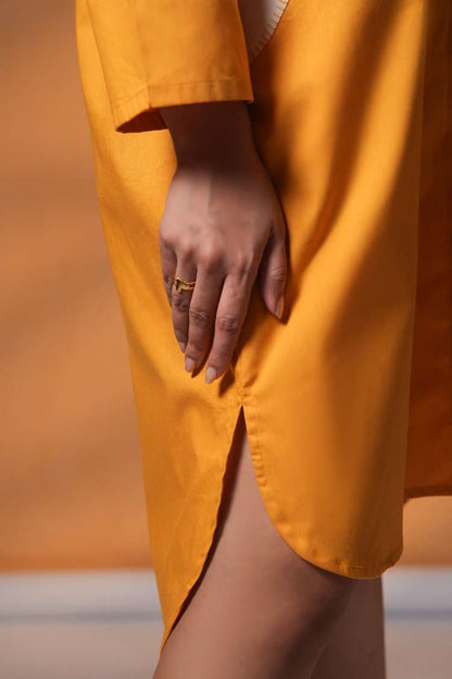 'CIRCUIT' Oversized Cotton Shirt Dress