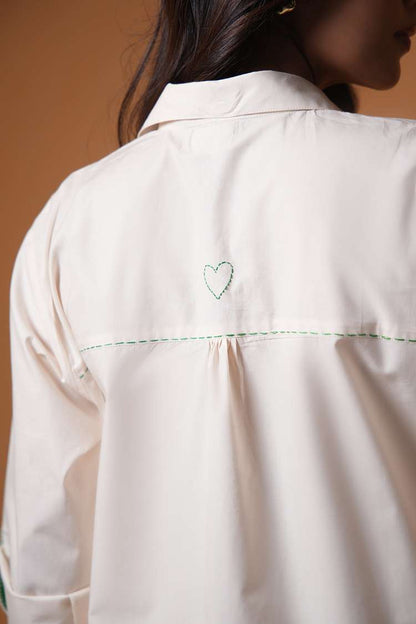 'DILWALE' Oversized Cotton Shirt Dress
