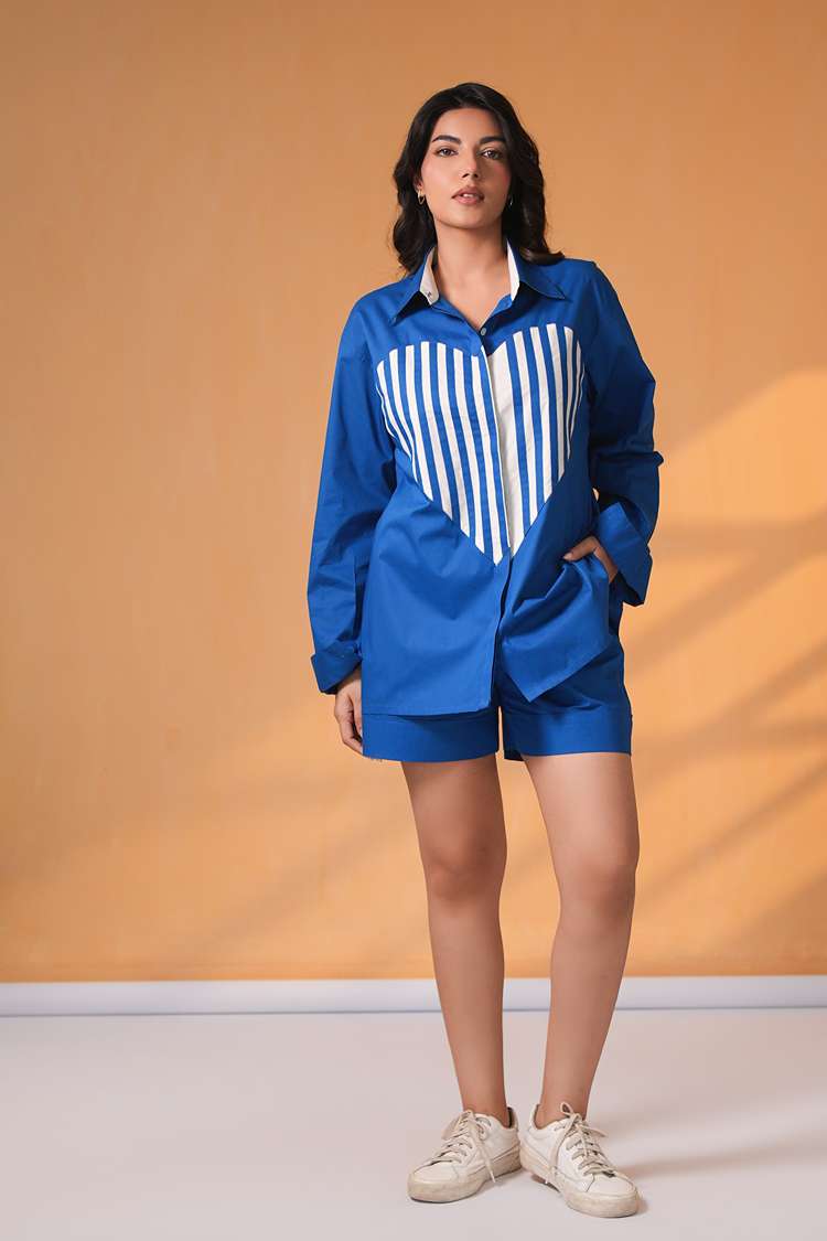 'Mr. INDIA' Poplin Cotton Co-ord Set