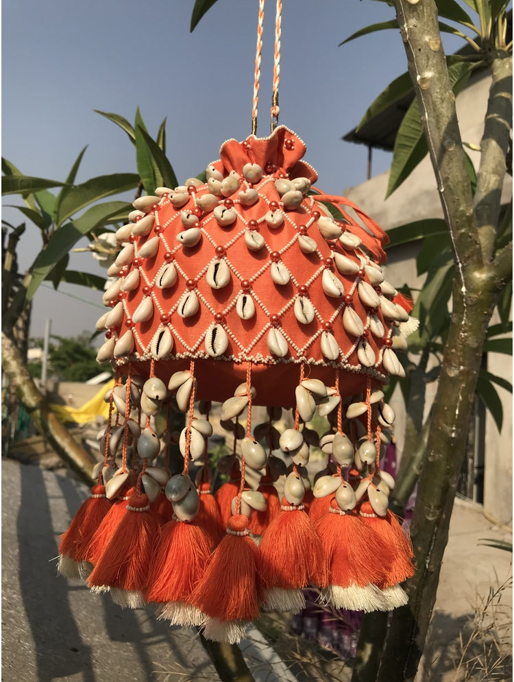Noor-e-Narangi Handcrafted Zero Waste Potli