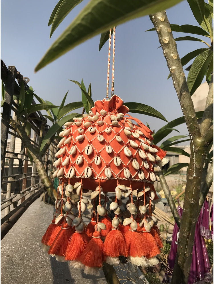 Noor-e-Narangi Handcrafted Zero Waste Potli