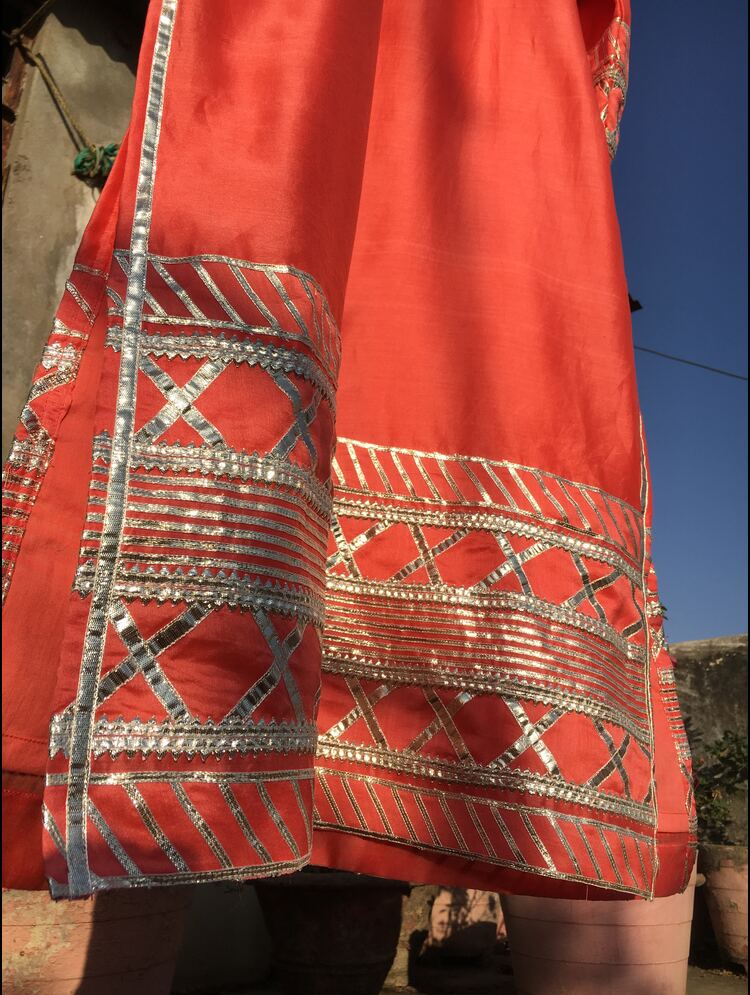 'RANGEELA' Handloom Chanderi Silk men's kurta