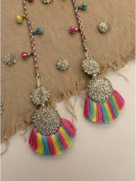 'PHULJHADI' Multicolor Hand Crafted Tassels