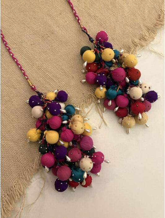 'KISHMISH' Multicolor Hand Crafted Tassels