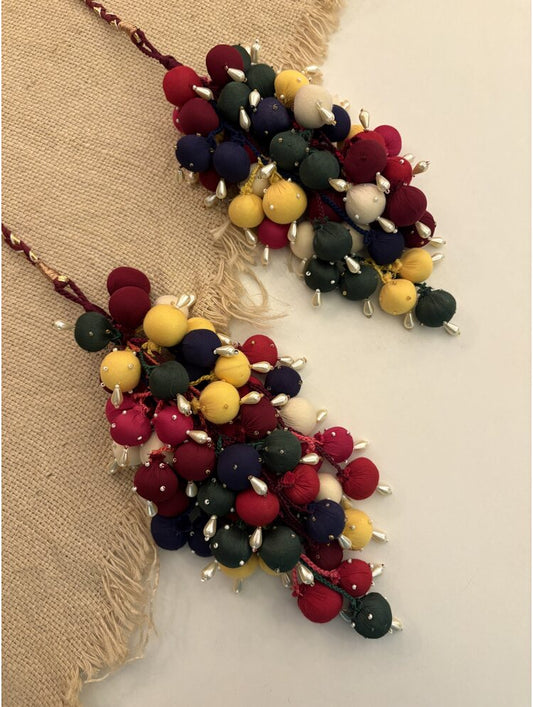 'MADIRA' Multicolor Hand Crafted Tassels