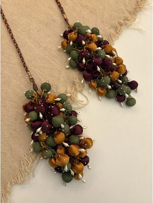'SATRANGI' Multicolor Hand Crafted Tassels