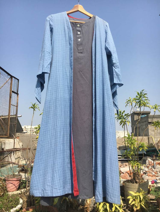 Studio Sample - 'WRAP ME IN' Handloom Cotton Dress