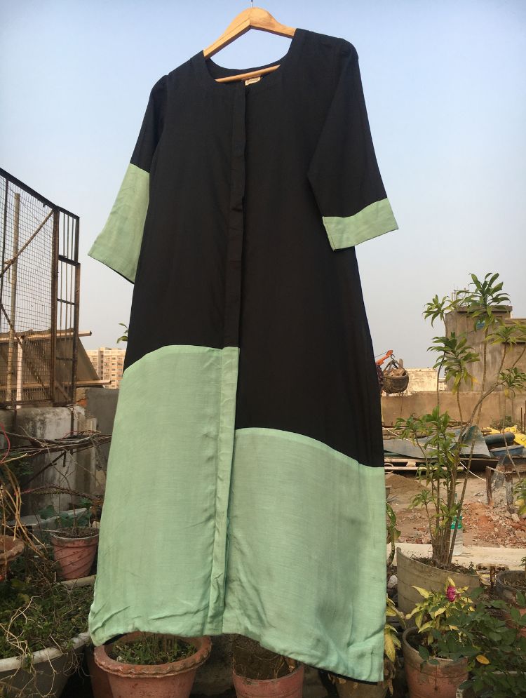 Studio Sample - 'ANANDI' Cotton Silk Kurta