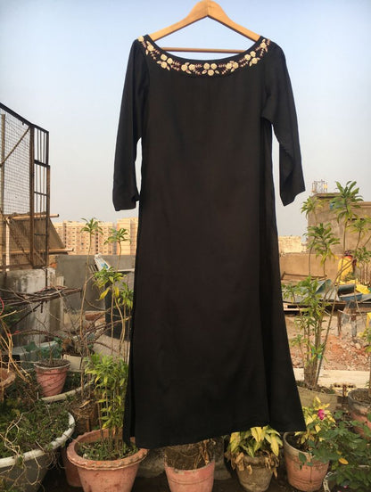 Studio Sample - 'CHAMAN' Cotton Silk Dress