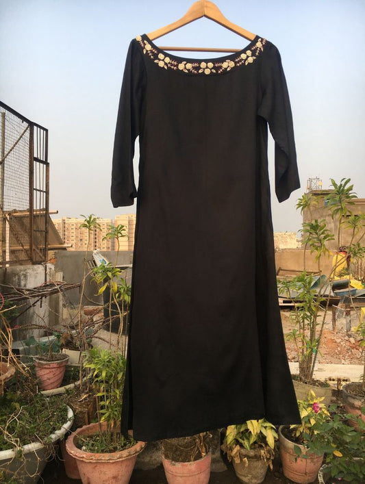 Studio Sample - 'CHAMAN' Cotton Silk Dress
