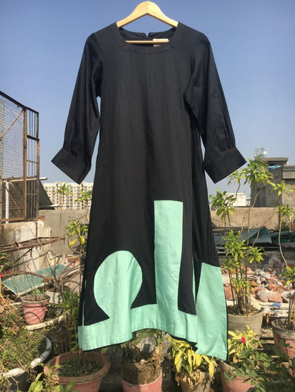 Studio Sample - 'KILOL' Cotton Silk Dress