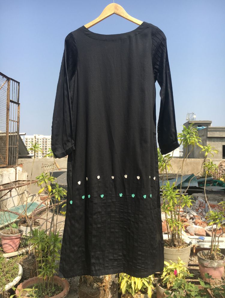 Studio Sample - 'LEHER' Cotton Silk Kurta